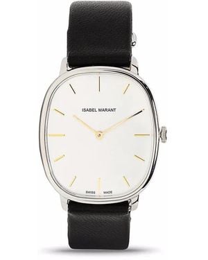 Isabel Marant Oval Quartz 28Mm - White