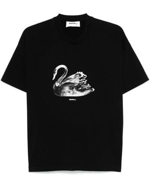 SEEN USERS T-Shirt Swan - Nero