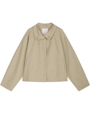 JNBY A-Line Drop-Shoulder Jacket - Natural