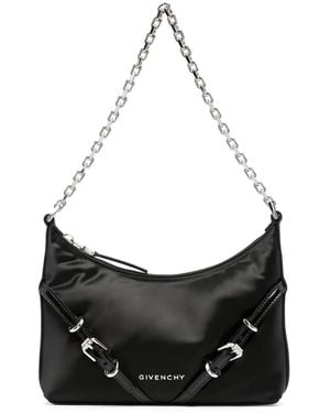 Givenchy Voyou ロゴ ショルダーバッグ - ブラック