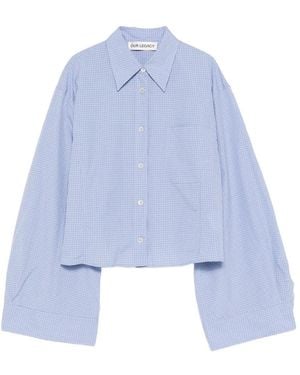 Our Legacy Long-Sleeve Shirt - Blue