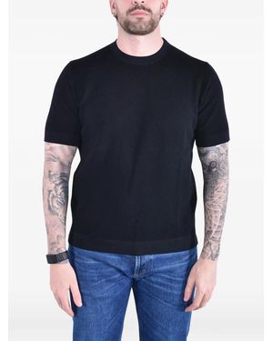 Kangra T-Shirt En Coton À Manches Courtes - Blue