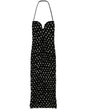Nanushka Haylen Midi Dress - Black