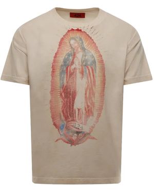 424 Virgin Mary T-Shirt - White