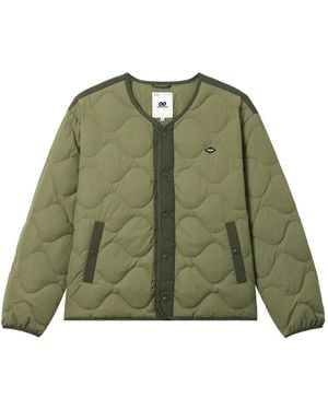 Chocoolate Quilted Military Jacket - Green