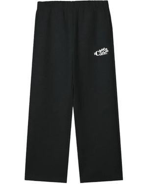 Chocoolate Logo-Print Track Pants - Black