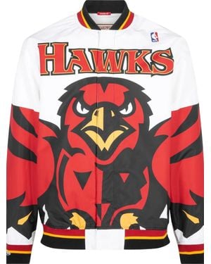 Mitchell & Ness Atlanta Hawks 1995/96 ジャケット - レッド