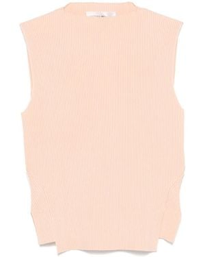 Victoria Beckham リブニット トップ - ピンク