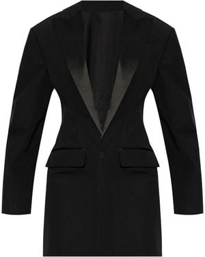 DSquared² Single-Breasted Blazer Mini Dress - Black
