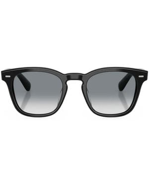 Oliver Peoples Arliss Square-Frame Sunglasses - Gray