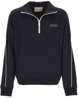 Givenchy Jersey con detalle de cremallera - Azul