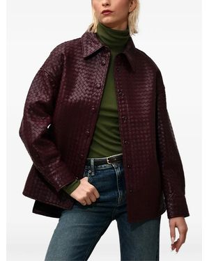 Poche Paris Woven Jacket - Red