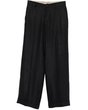 L.B.M. 1911 Buttoned Trousers - Black
