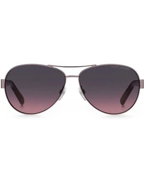 Marc Jacobs Occhiali Da Sole Con Montatura Stile Pilota - Viola