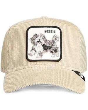 Goorin Bros Goorin Corduroy-Panelled Trucker Cap - Natural