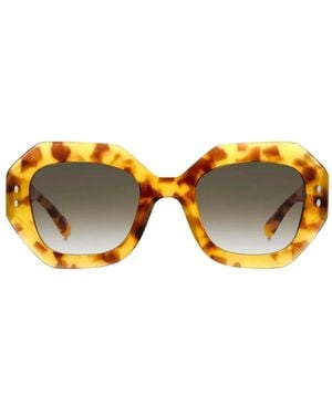 Isabel Marant Sonnenbrille Mit Geometrischem Gestell - Gelb