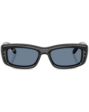 Ray-Ban Rectangle-Frame Sunglasses - Blue