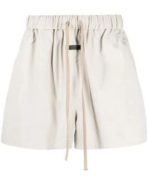 Fear Of God Drawstring-Waist Short Shorts - Natural