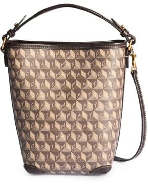 Anya Hindmarch Bolso Bombonera I Am A Plastic Bag Mini - Rosa