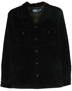 Polo Ralph Lauren Corduroy Chest-Pocket Shirt - Black