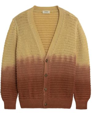 A PAPER KID Knitted Cardigan - Brown