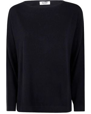Base London ボートネック セーター - ブルー