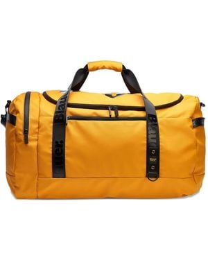 Blauer Logo-Detail Holdall - Orange