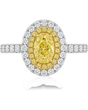 HYT Jewelry Anello Con Diamanti - Metallizzato