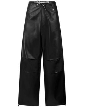 DARKPARK Daisy Drawstring-Fastening Pants - Black
