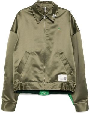 Maison Mihara Yasuhiro レイヤード ジャケット - グリーン