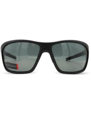 Under Armour Geometric-Frame Sunglasses - Black