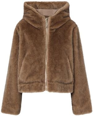 Liu Jo Reversible Teddy Jacket - Brown