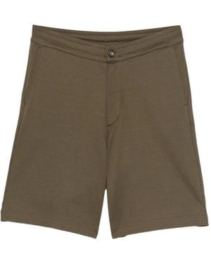 Herno Side-Pocket Shorts - Green