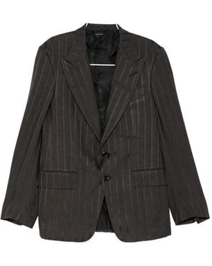 Tom Ford Single-Breasted Blazer - Black