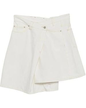 JNBY Cotton Denim Shorts - White