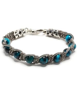 Emanuele Bicocchi Shamballa Bead Bracelet - Blue