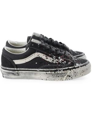 Vans Paint-Splatter Old Skool Sneakers - Black