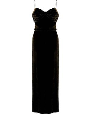 Maison Margiela Silk Maxi Dress - Black