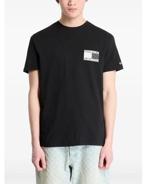 Tommy Hilfiger プリント Tシャツ - ブラック