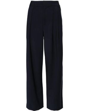 Tibi Stella Palazzo Pants - Blue