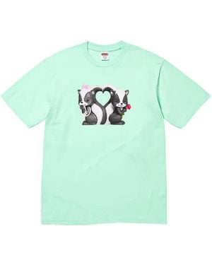 Supreme Skunk T-Shirt Mit Print - Grün