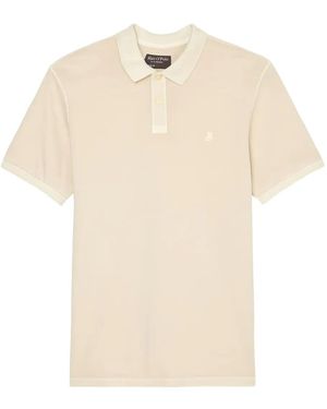 Marc O' Polo Cotton Polo Shirt - Natural
