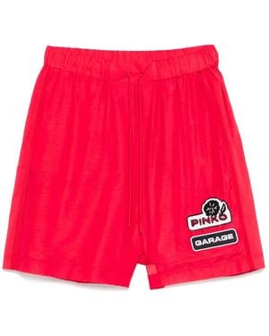 Pinko Lewis Bermuda Broek - Rood