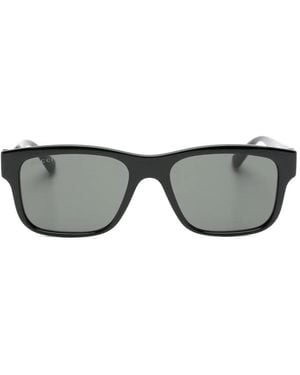 Gucci Rectangle-Frame Sunglasses - Grey