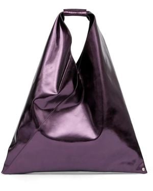 MM6 by Maison Margiela Japanese Classic Shoulder Bag - Purple