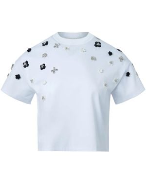 Ports 1961 Crystal Flower Tシャツ - ブルー