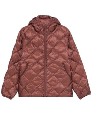 Hiking Patrol Gesteppte Kapuzenjacke - Rot