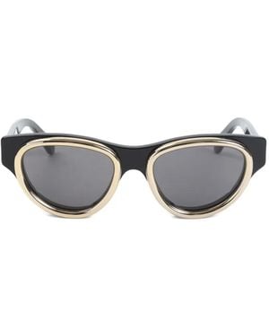 Loewe Mini Anagram Swan Sunglasses - Grey
