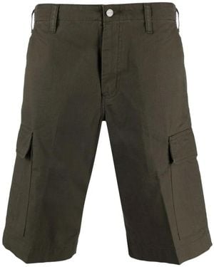 Carhartt Logo-Patch Cargo Shorts - Gray