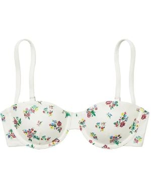 Tory Burch Bikinioberteil Mit Print - Weiß